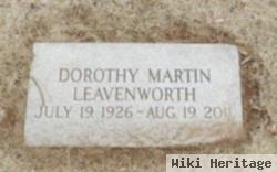 Dorothy Martin Leavenworth