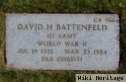 David H Battenfeld