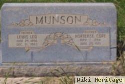 Lewis Leo Munson