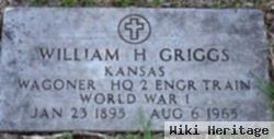 William H Griggs