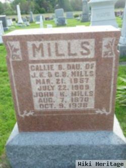 Caroline B Mills