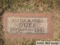 Hattie M. Neill Duke