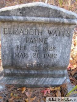 Elizabeth Watts Payne