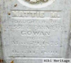 Mattie M. Gowan