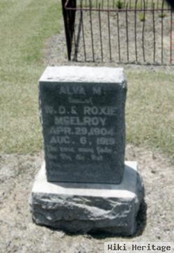 Alva Mary Mcelroy