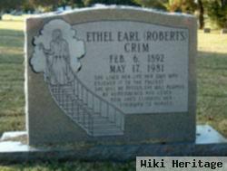 Ethel Earl Roberts Crim