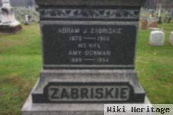 Abraham Josiah "abram" Zabriskie