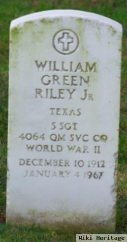 William Green Riley, Jr