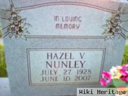 Hazel V. Nunley