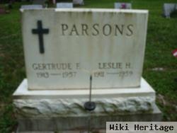 Leslie H Parsons