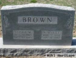 Elisha M Brown