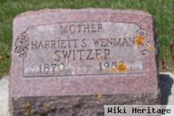 Harriett S Wenman Switzer