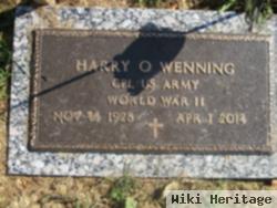 Harry O Wenning