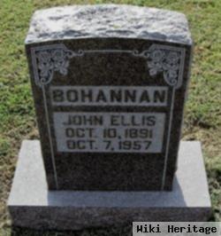 Pvt John Ellis Bohannan