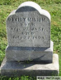 David Y. Minium