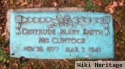 Gertrude Mary Smith Mcclintock