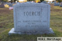 Harold E. Foerch