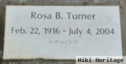 Rosa B Turner