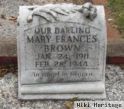 Mary Frances Brown