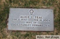 Alice L Teal