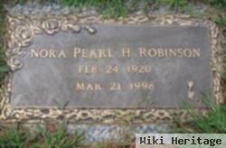 Nora Pearl Horn Robinson