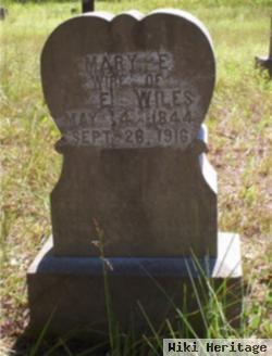 Mary Elizabeth Shockley Wiles
