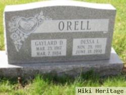 Gaylard D Orell