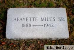 Lafayette Miles Sheffer, Sr