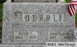 Ruth F Parcell Herrli