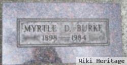 Myrtle D Burke