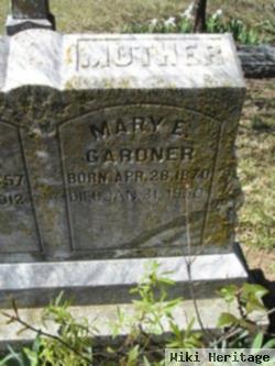 Mary E Morrow Gardner