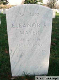 Eleanor R Mayer