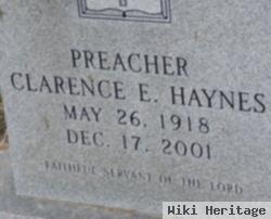 Rev Clarence E. Haynes