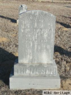 W. E. Thompson