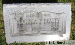 Virginia F Beatty