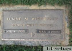 Elaine M. Saylor Widdowson