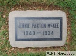 Mary Jennie Paxton Mckee