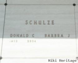 Donald C Schulze