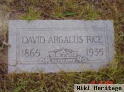 David Argalus Rice