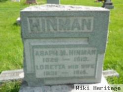 Asaph Morse Hinman