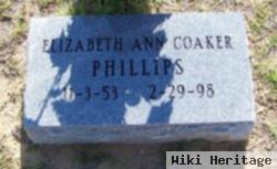 Elizabeth Ann Coaker Phillips