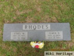 Elmer Dayton Rhodes