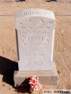 Ann Holton Matthews Holladay