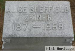 Alice Sheffield Zeiner