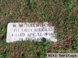 W M Haywood