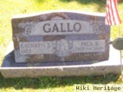 Paul B Gallo