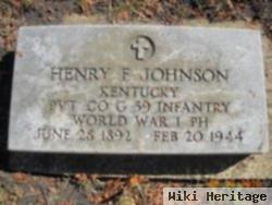 Henry F Johnson