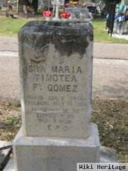 Maria Timotea F. Gomez
