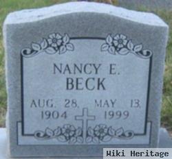 Nancy E Beck