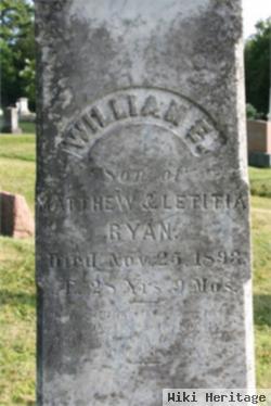 William E Ryan